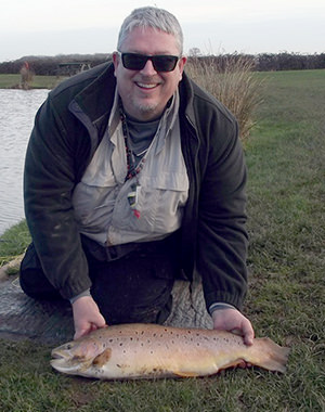 Andy & 14lb Brown Trout